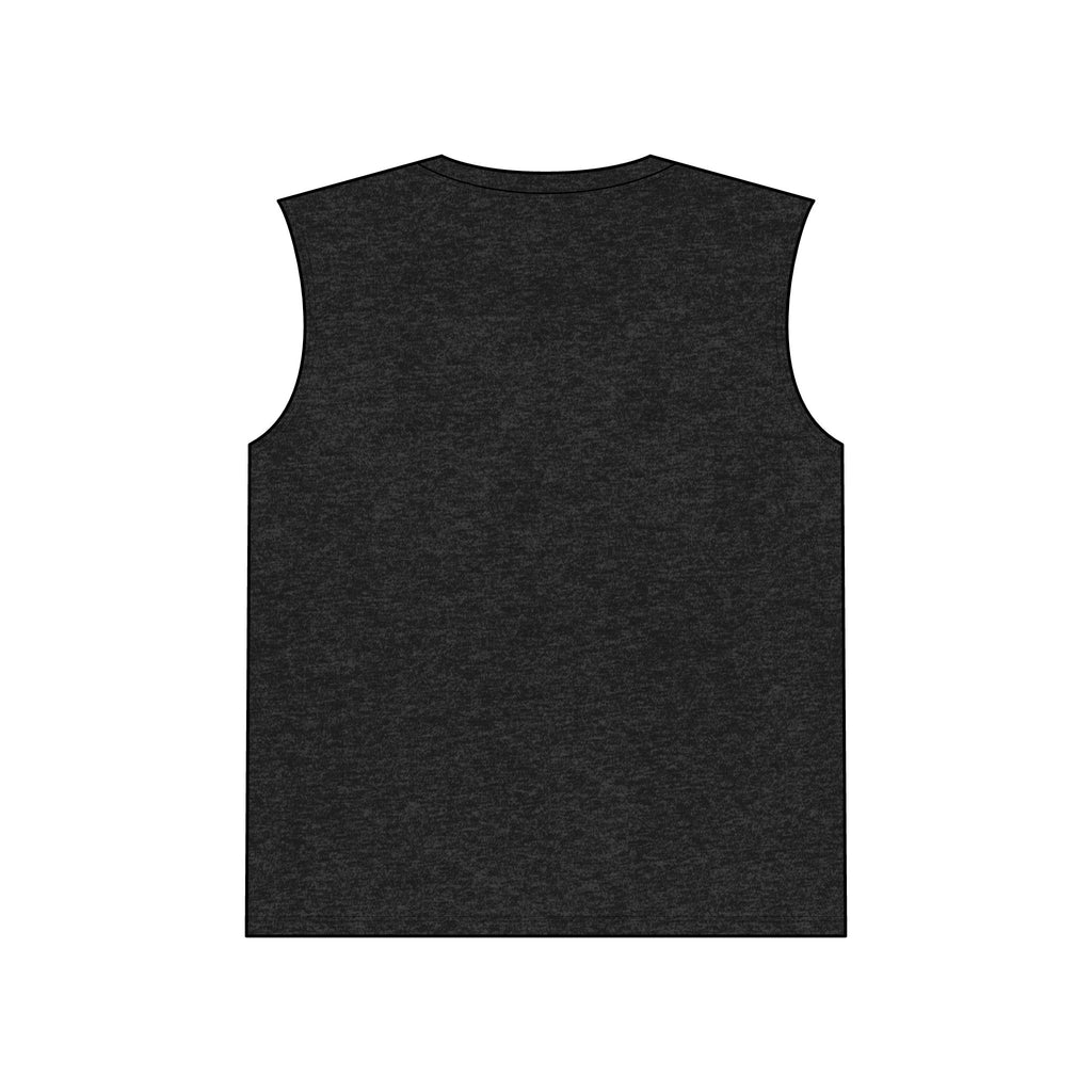 Jesus Patch Muscle Tank — "Ask Me About the Jesus Patch" Christian Faith Tank Top