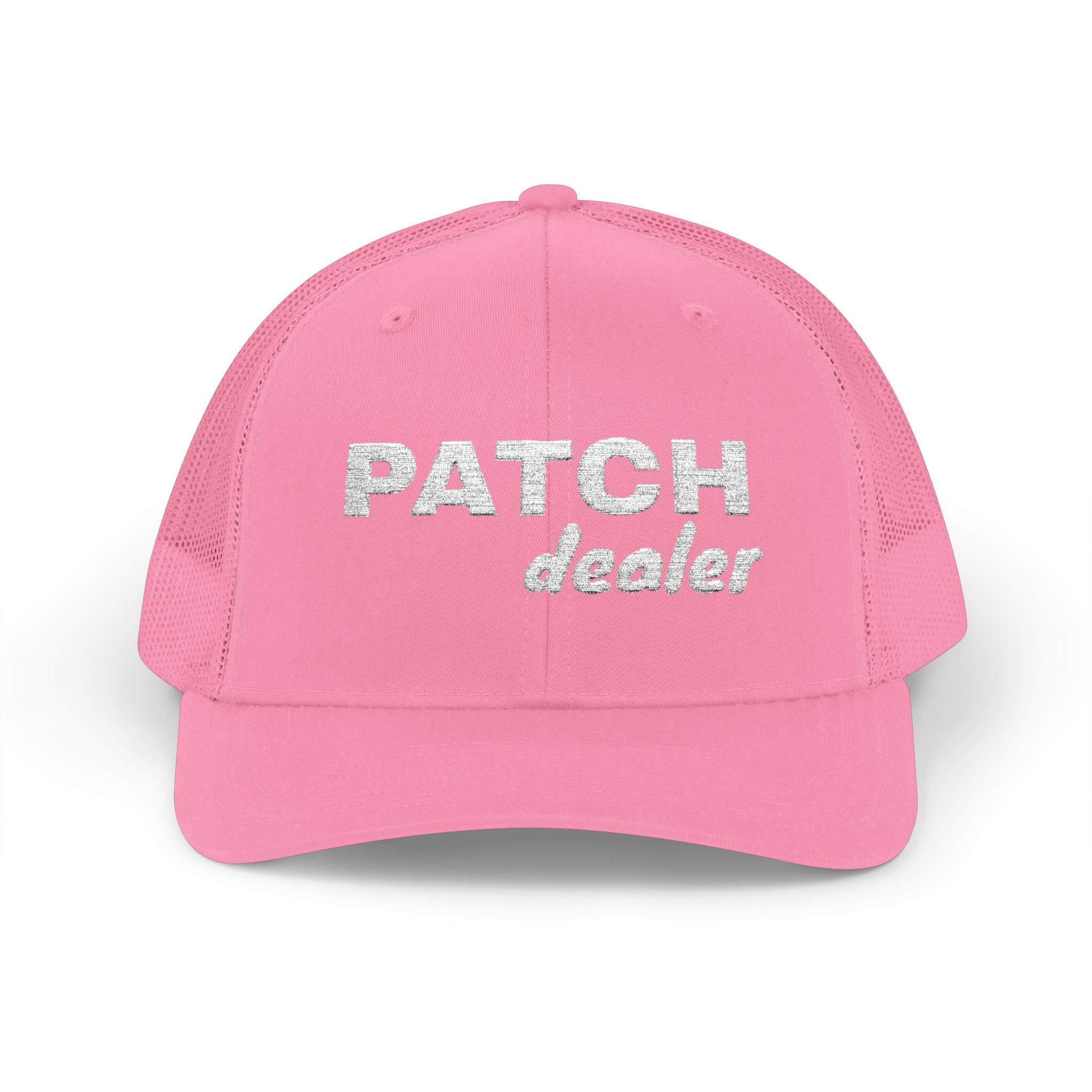 "Patch Dealer" - Snapback Trucker Hat - Embroidered Hat