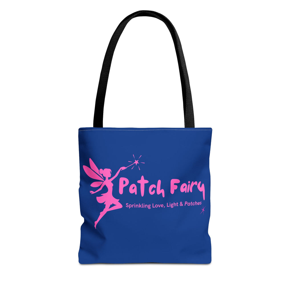 "Patch Fairy" - Blue Tote Bag
