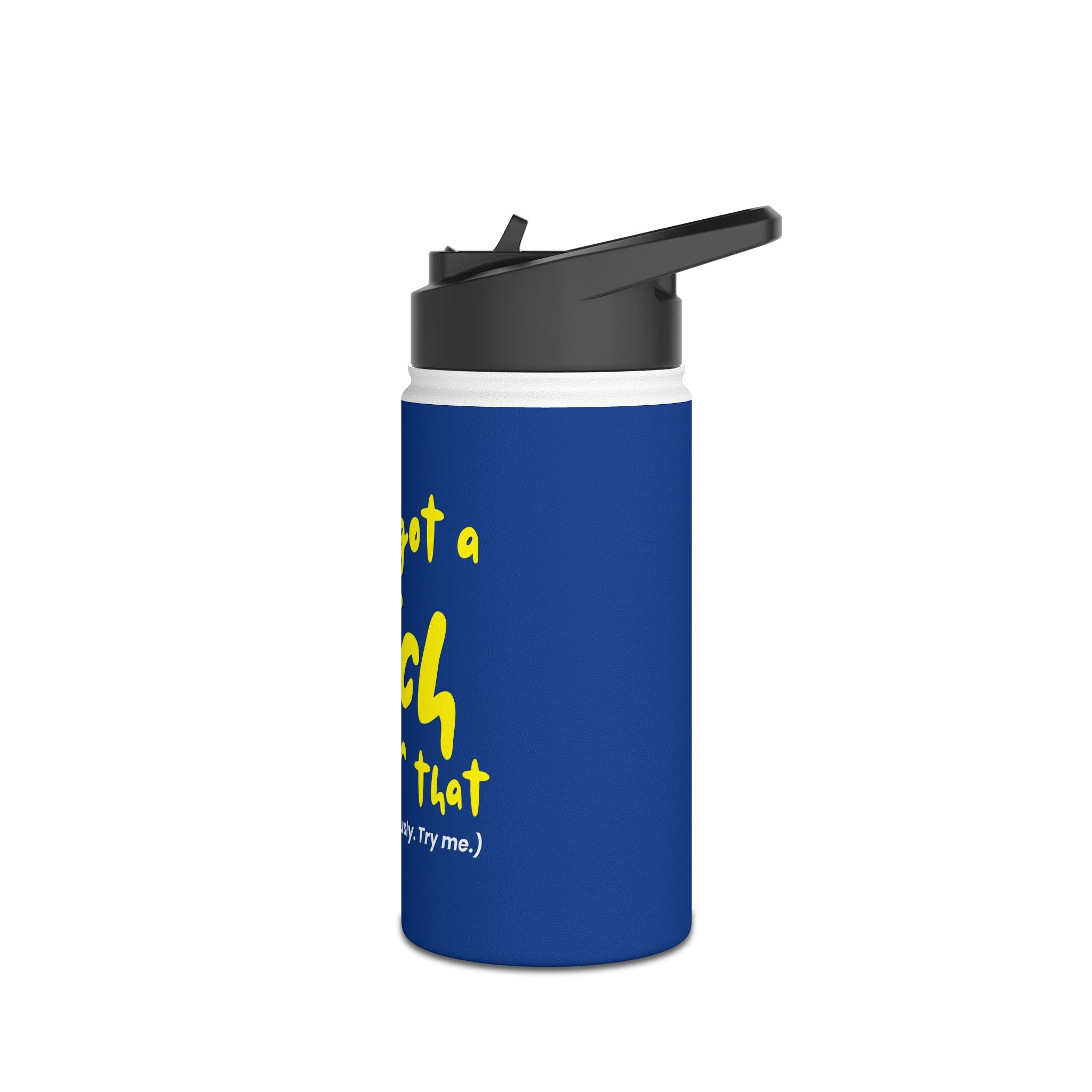 "I've Got a Patch for That" - Stainless Steel Water Bottle (12oz, 18oz, 32oz)