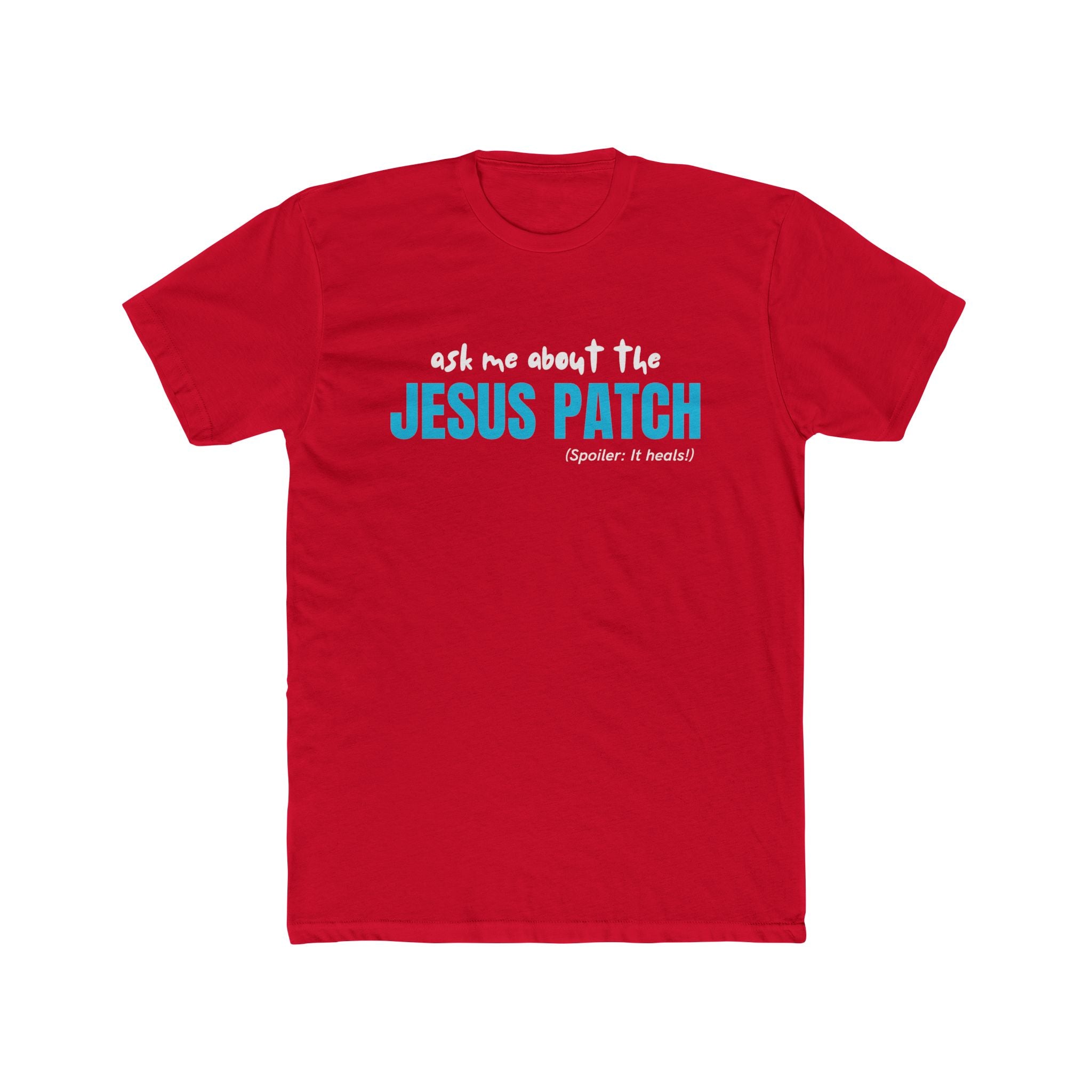 "Jesus Patch" - Lightweight Cotton T-shirt