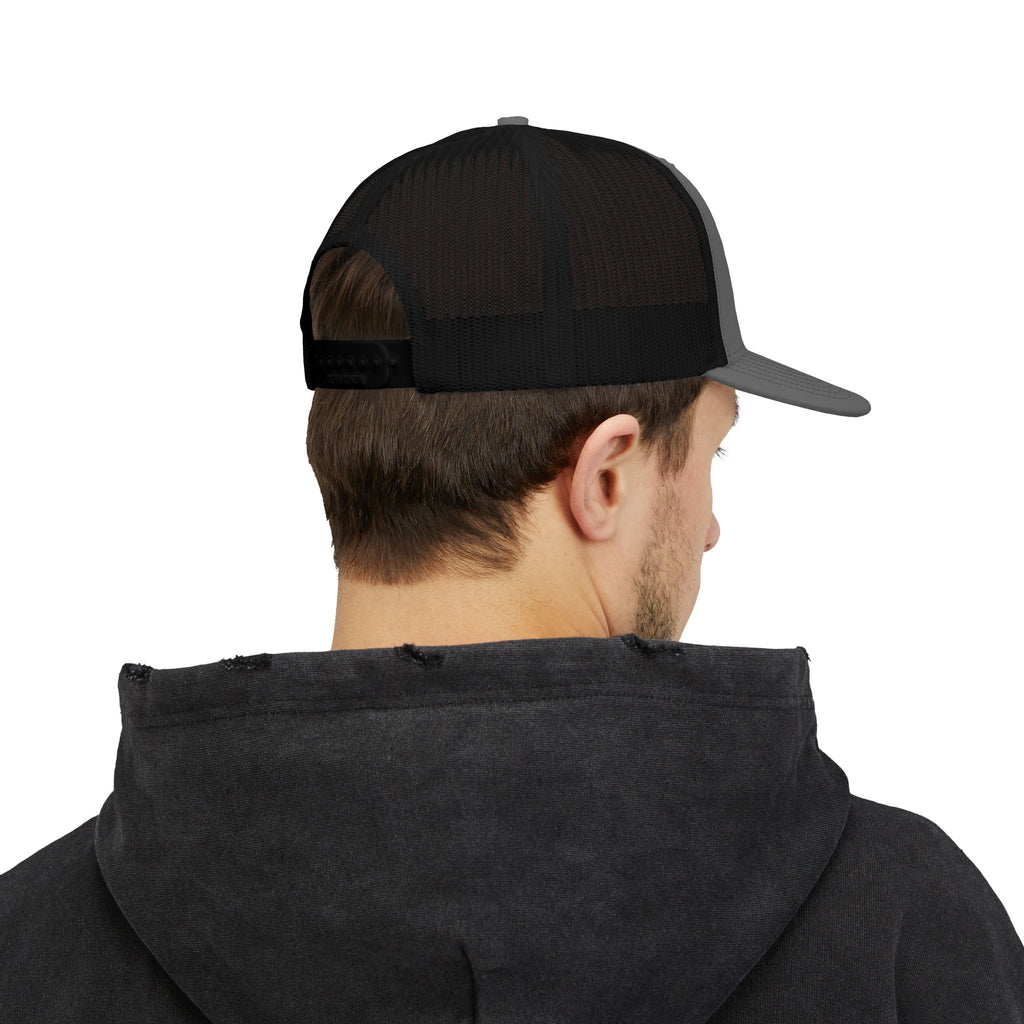 "Patched Not Drugged" - Embroidered Trucker Cap