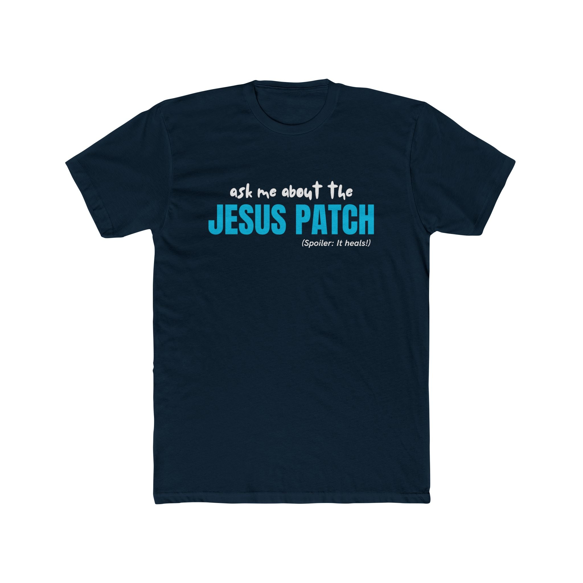 "Jesus Patch" - Lightweight Cotton T-shirt