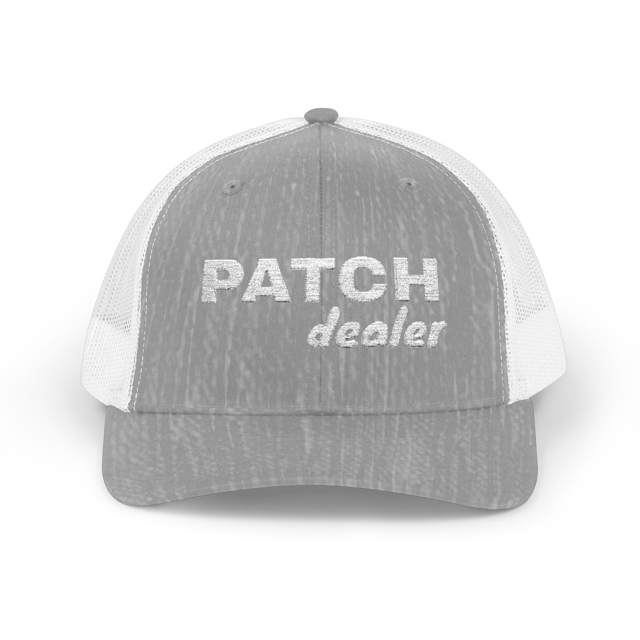 "Patch Dealer" - Snapback Trucker Hat - Embroidered Hat