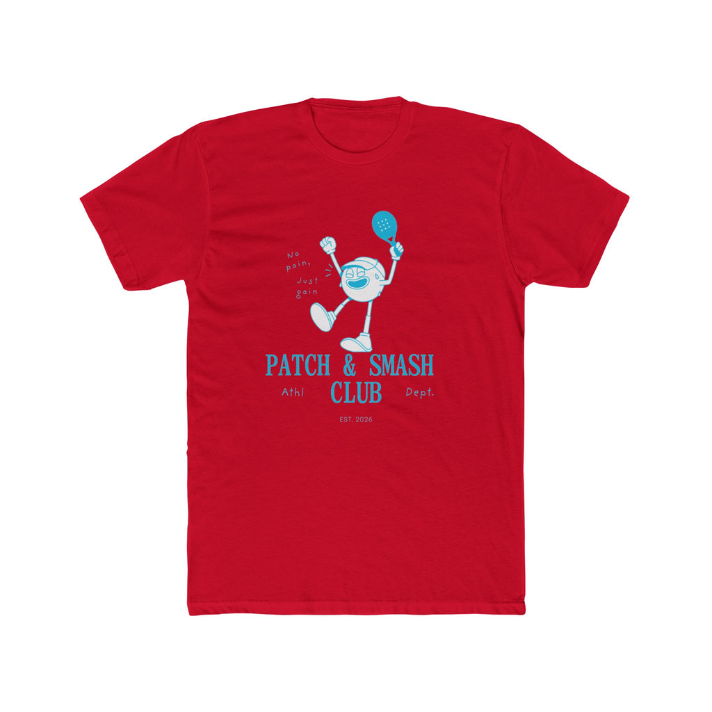 "Patch & Smash Club" - Lightweight Cotton T‑Shirt