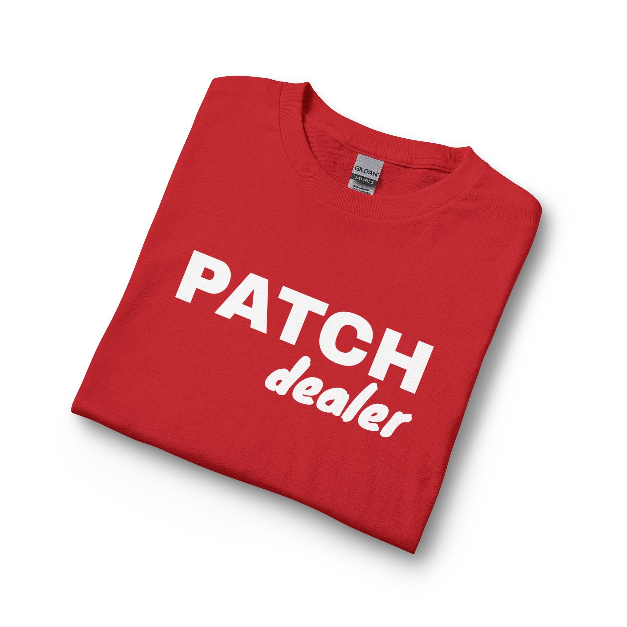 "Patch Dealer" - Long Sleeve Cotton T-Shirt