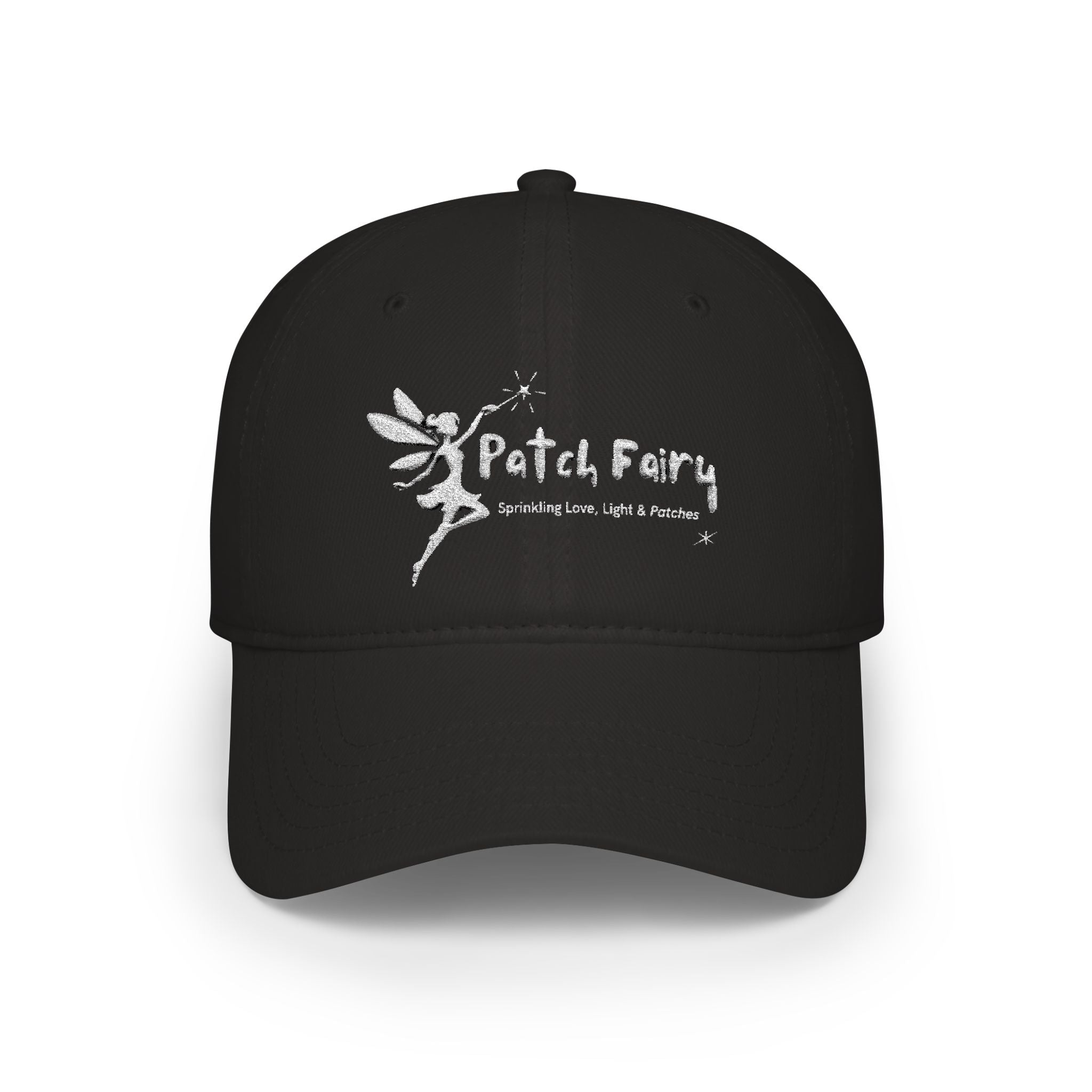 "Patch Fairy" - Embroidered  Low Profile Cap
