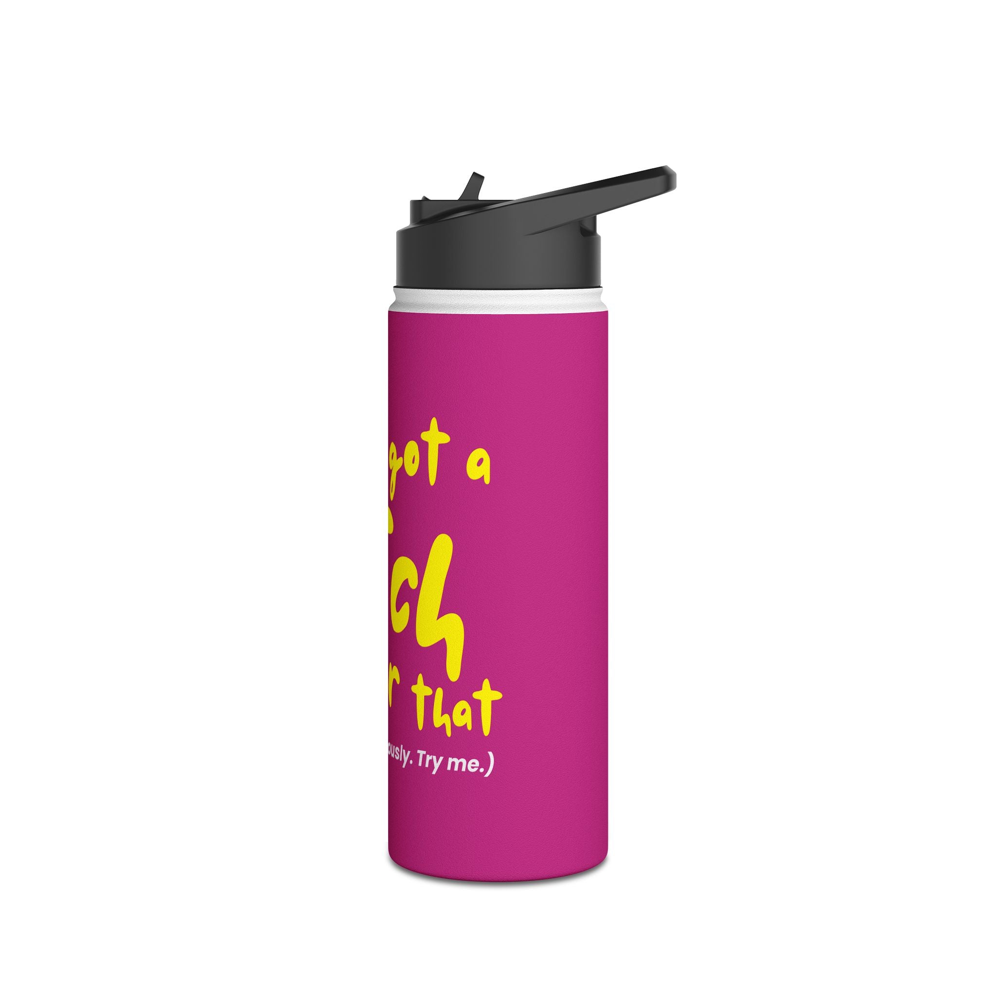 "I've Got a Patch for That" - Stainless Steel Water Bottle (12oz, 18oz, 32oz)