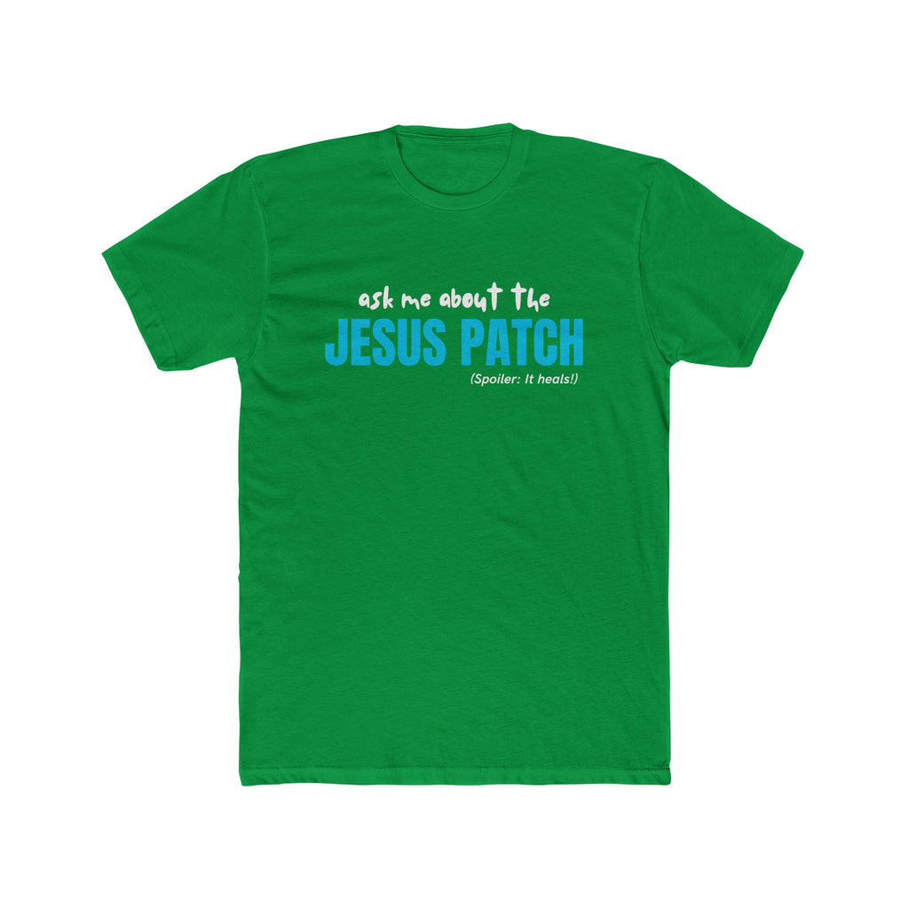 "Jesus Patch" - Lightweight Cotton T-shirt