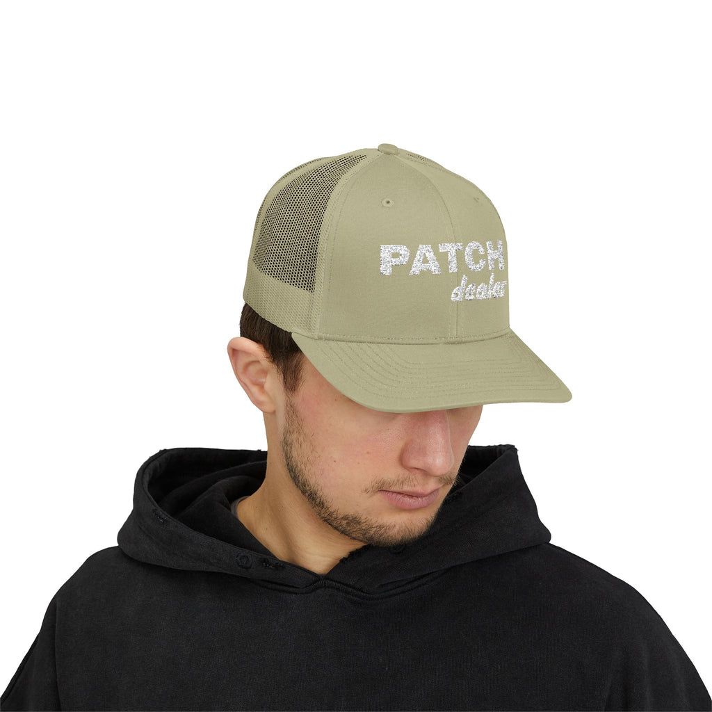 "Patch Dealer" - Snapback Trucker Hat - Embroidered Hat
