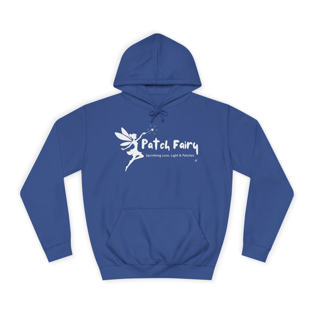 "Patch Fairy" Hoodie - Unisex College Hoodie