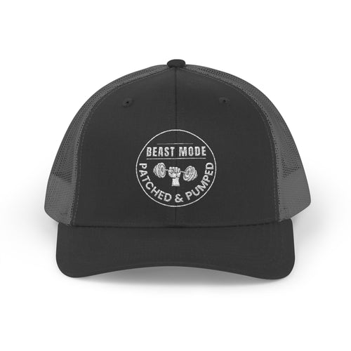 "Beast Mode: Batched & Plumped" - Fitness Snapback Trucker Hat