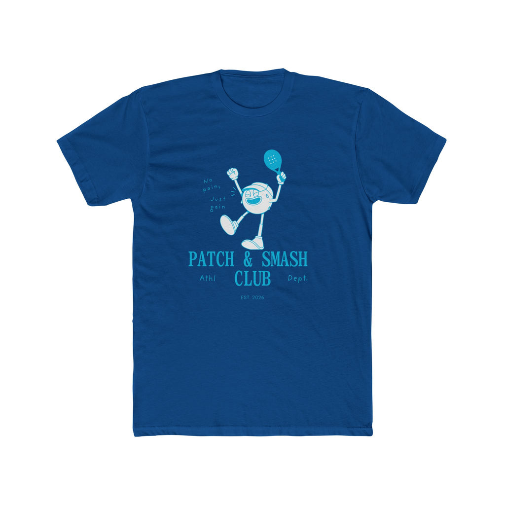 "Patch & Smash Club" - Lightweight Cotton T‑Shirt