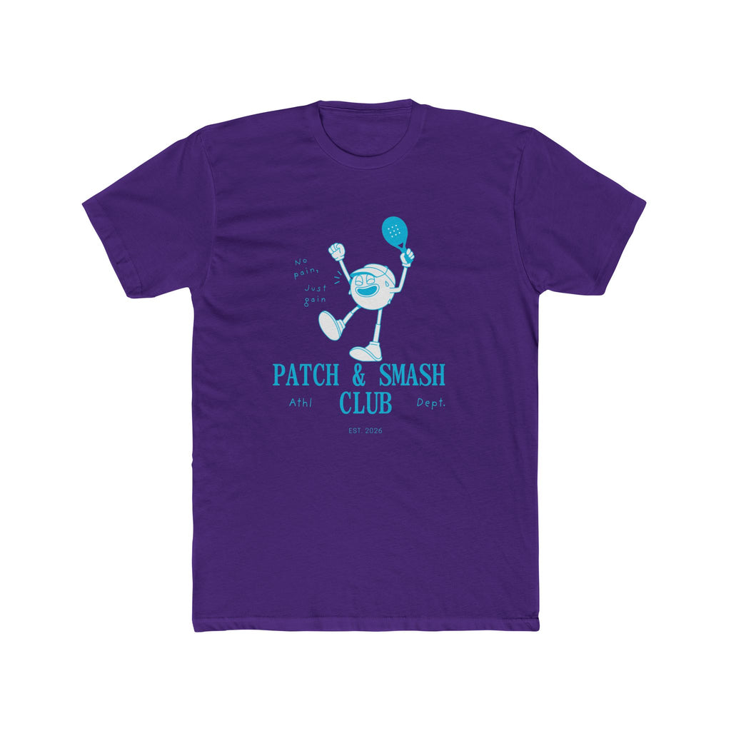"Patch & Smash Club" - Lightweight Cotton T‑Shirt