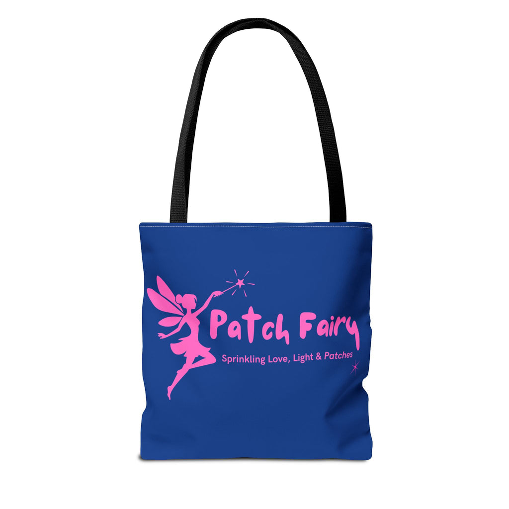 "Patch Fairy" - Blue Tote Bag