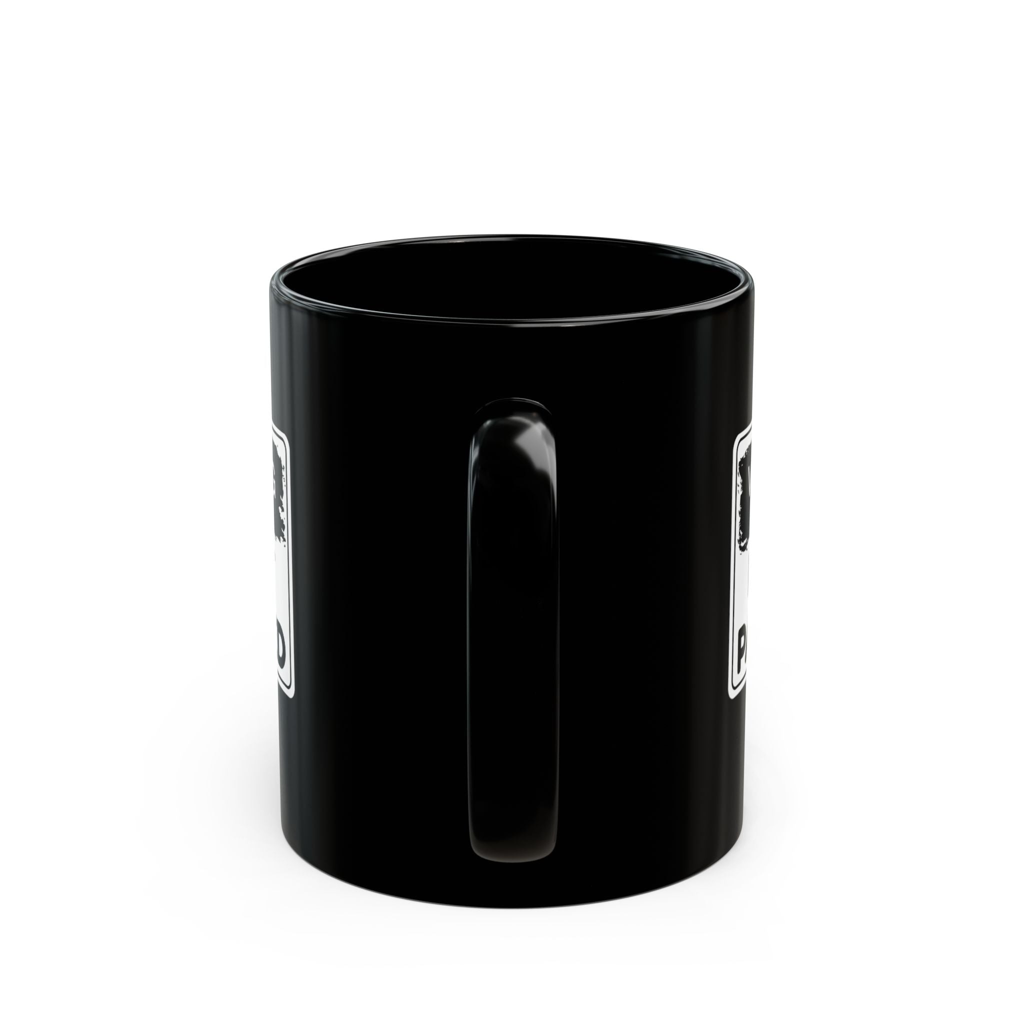 "Warning: I Just Patched" Mug – Black Coffee Mug