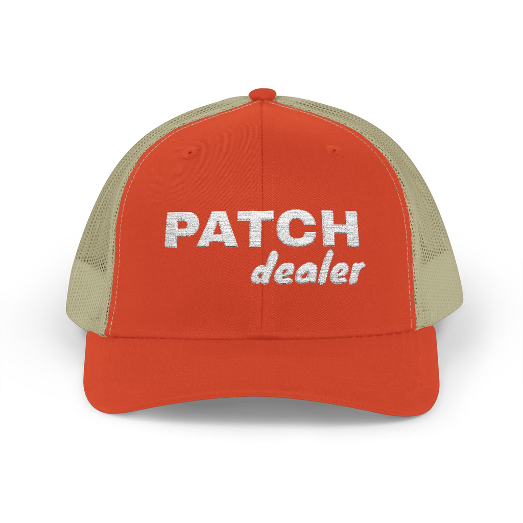 "Patch Dealer" - Snapback Trucker Hat - Embroidered Hat