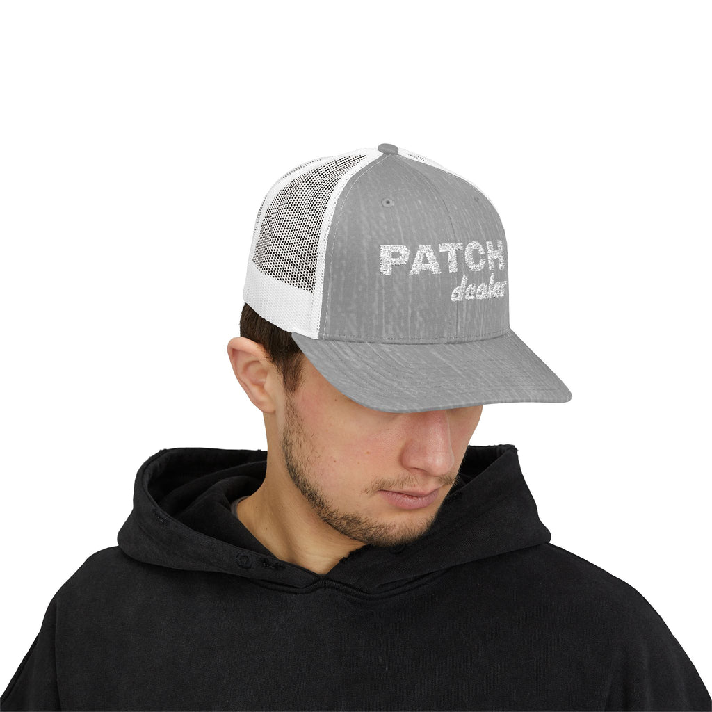 "Patch Dealer" - Snapback Trucker Hat - Embroidered Hat