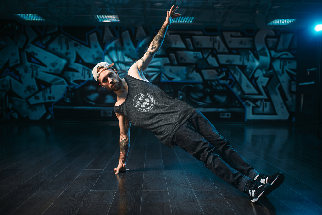 "Beast Mode Muscle Tank Patched & Pumped" - Gym Tank Top