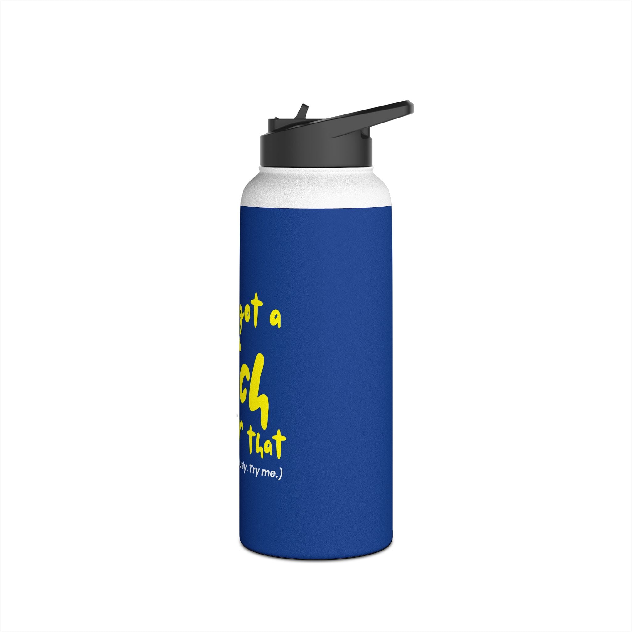 "I've Got a Patch for That" - Stainless Steel Water Bottle (12oz, 18oz, 32oz)