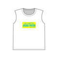 Jesus Patch Muscle Tank — "Ask Me About the Jesus Patch" Christian Faith Tank Top