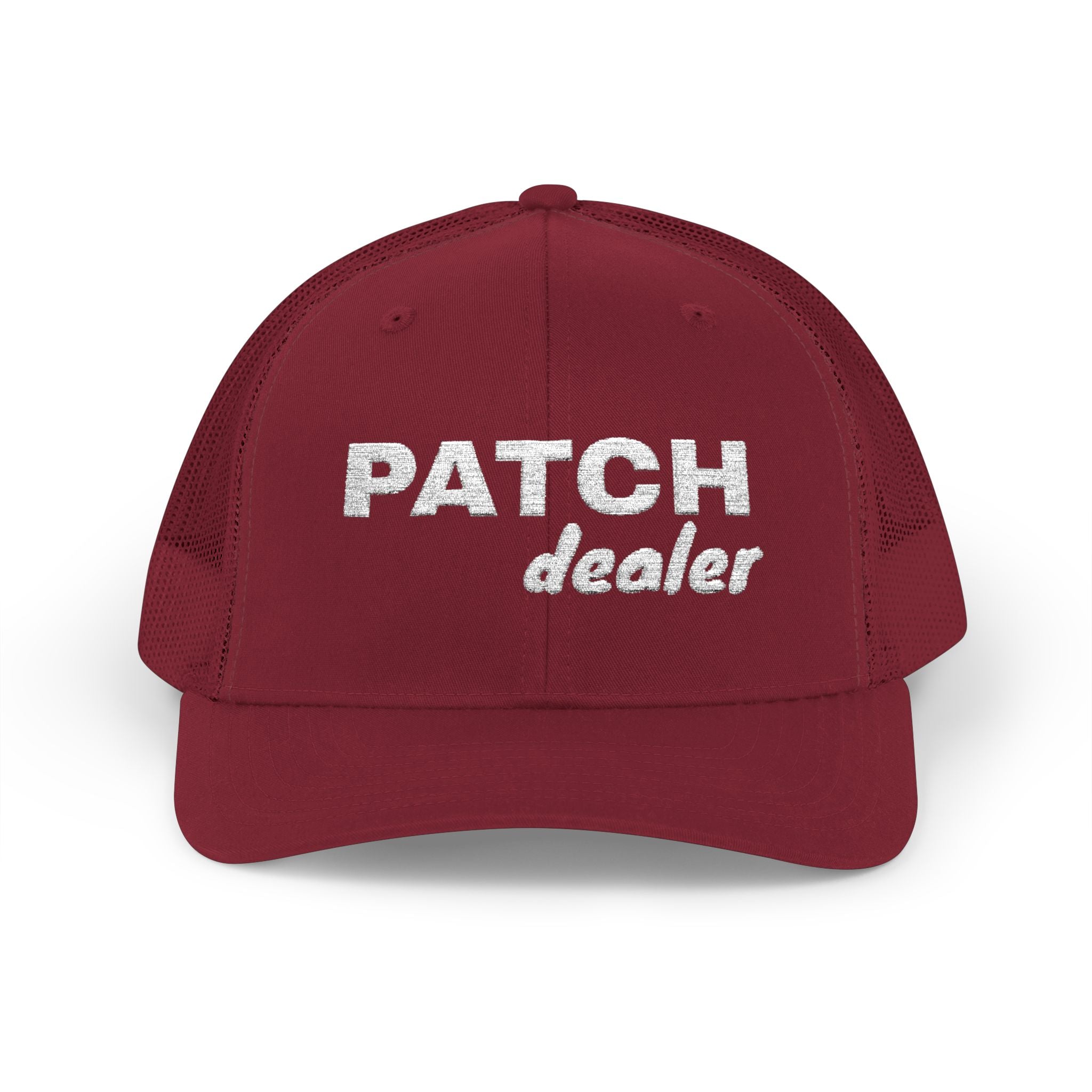 "Patch Dealer" - Snapback Trucker Hat - Embroidered Hat