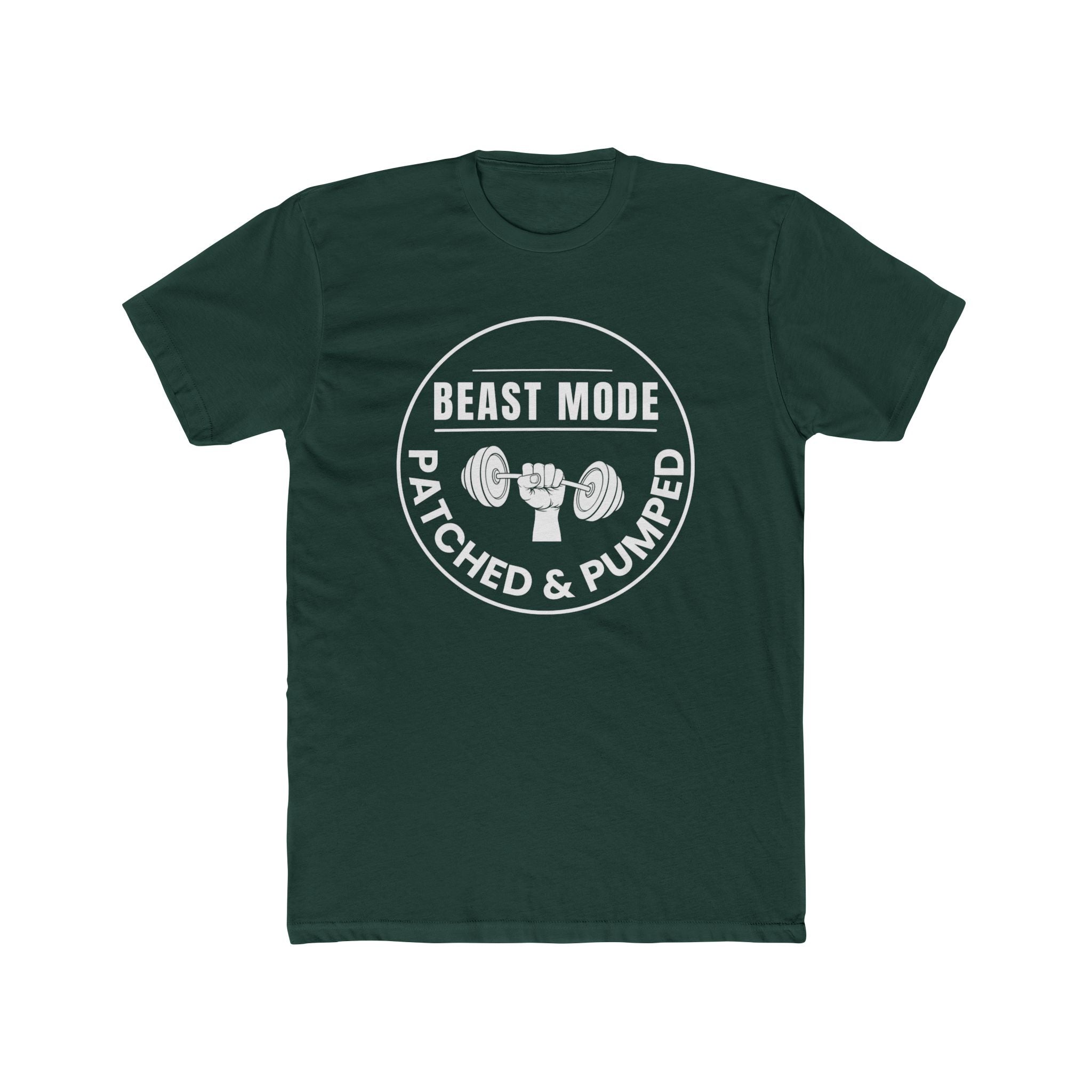 "Beast Mode Patched & Pumped" - Fitness Gym Workout T-shirt