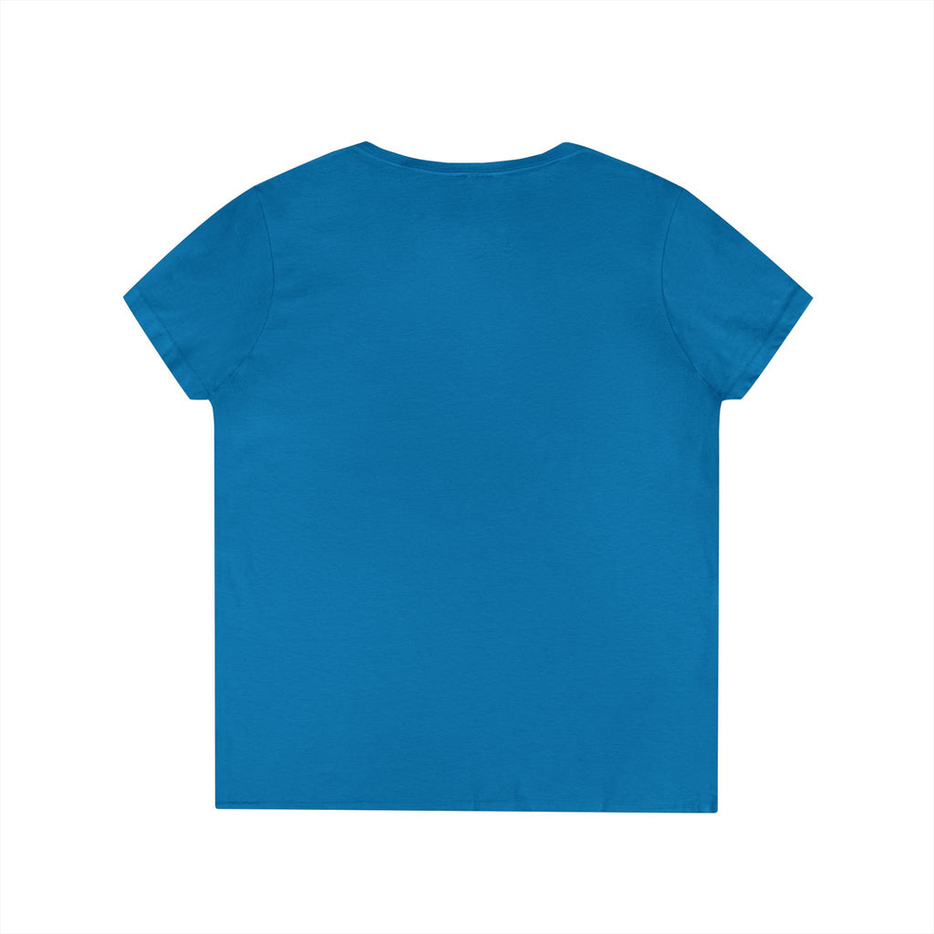 "Patch Fairy" - Ladies V-Neck T-Shirt