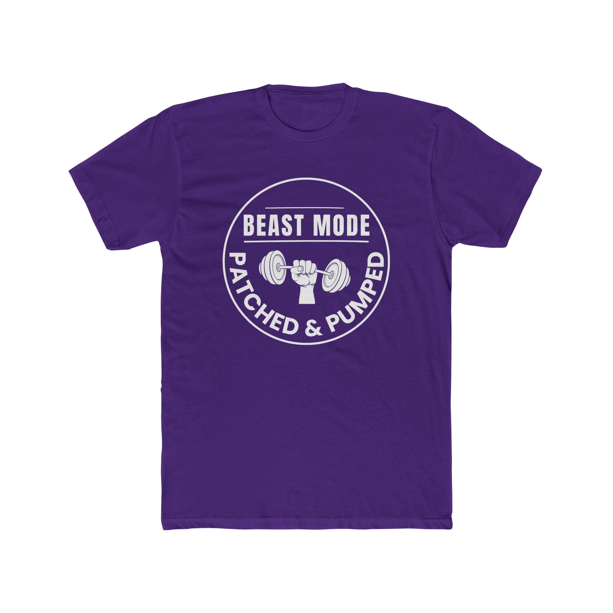 "Beast Mode Patched & Pumped" - Fitness Gym Workout T-shirt