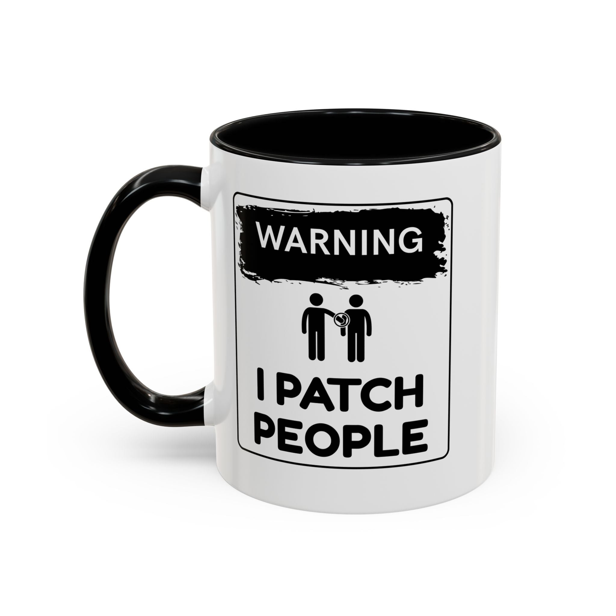 "I've Got a Patch for That" - Accent Coffee Mug (11oz, 15oz)