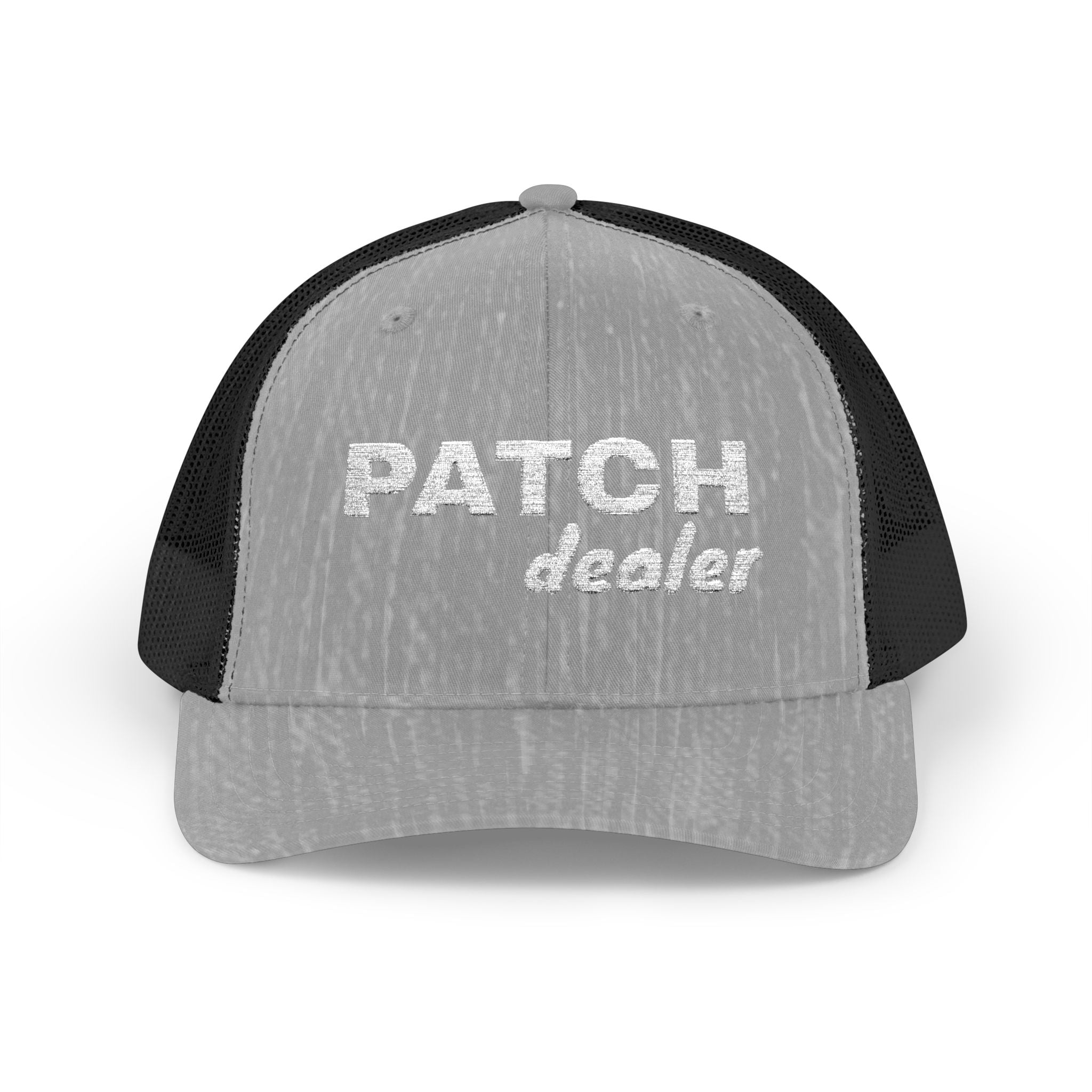 "Patch Dealer" - Snapback Trucker Hat - Embroidered Hat