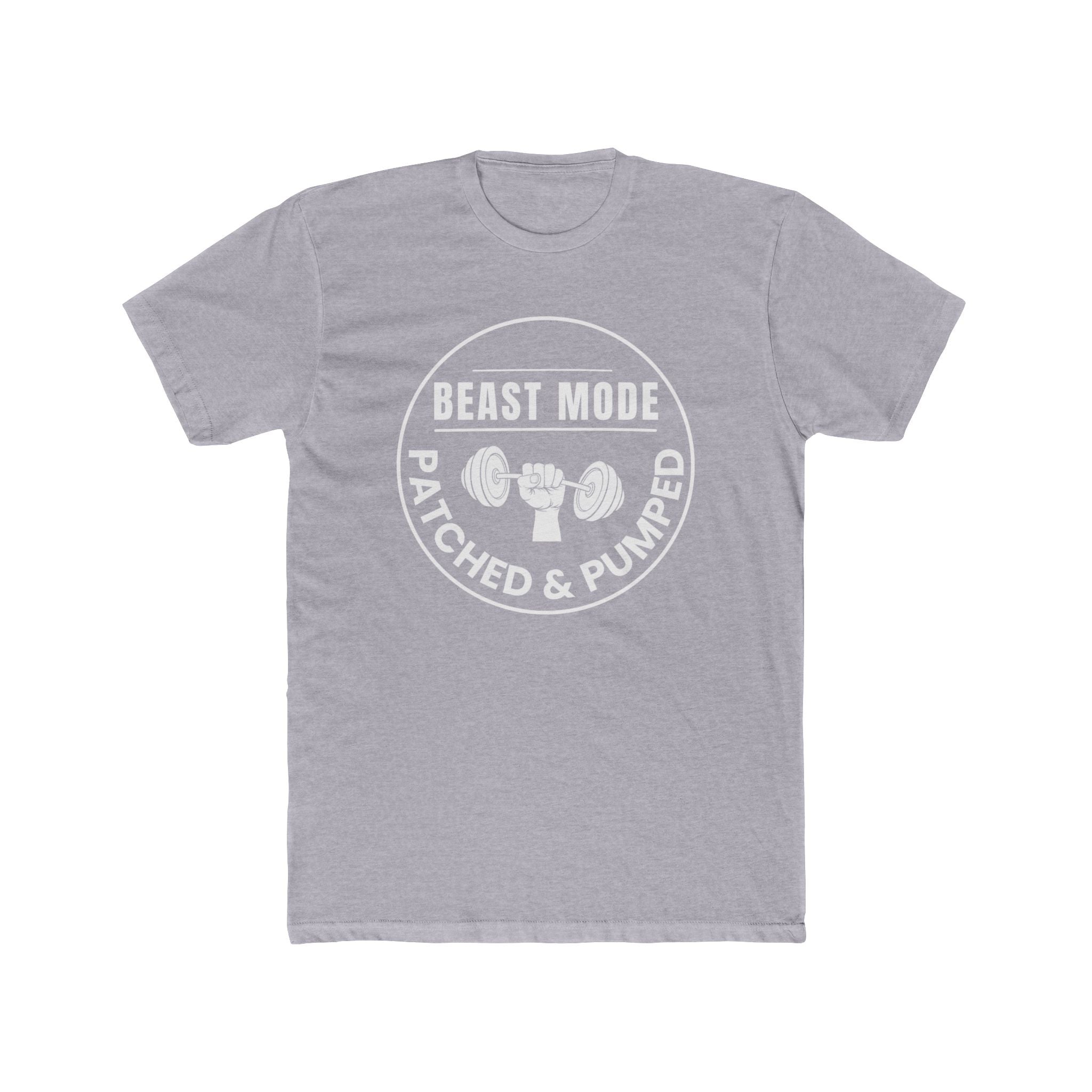 "Beast Mode Patched & Pumped" - Fitness Gym Workout T-shirt