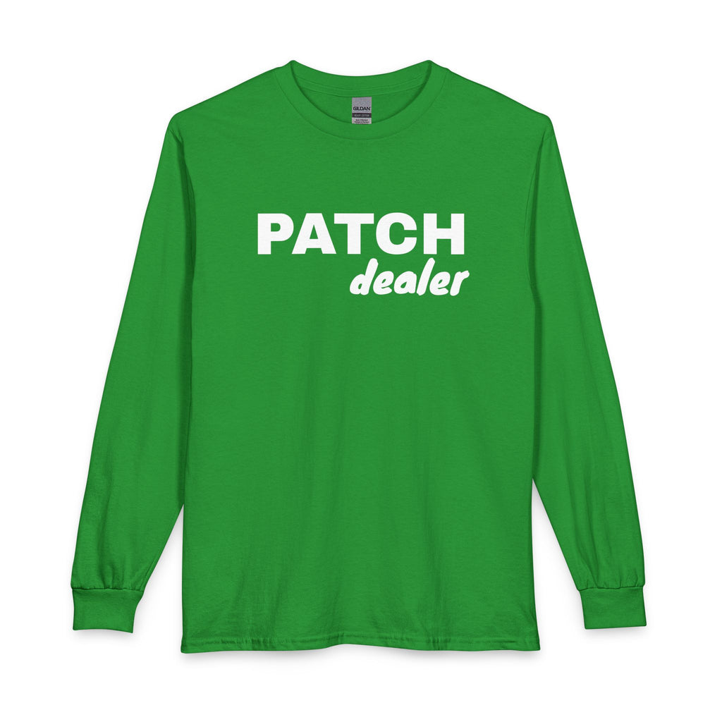 "Patch Dealer" - Long Sleeve Cotton T-Shirt