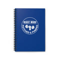 "Beast Mode Patched & Pumped" - Spiral Notebook | Fitness Weightlifting Journal