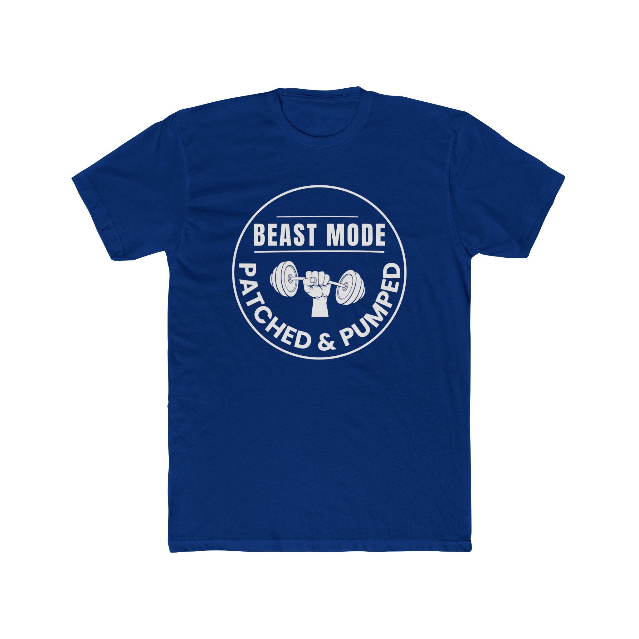 "Beast Mode Patched & Pumped" - Fitness Gym Workout T-shirt