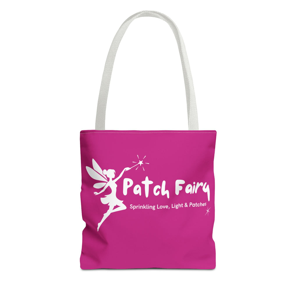 "Patch Fairy" - Pink Tote Bag