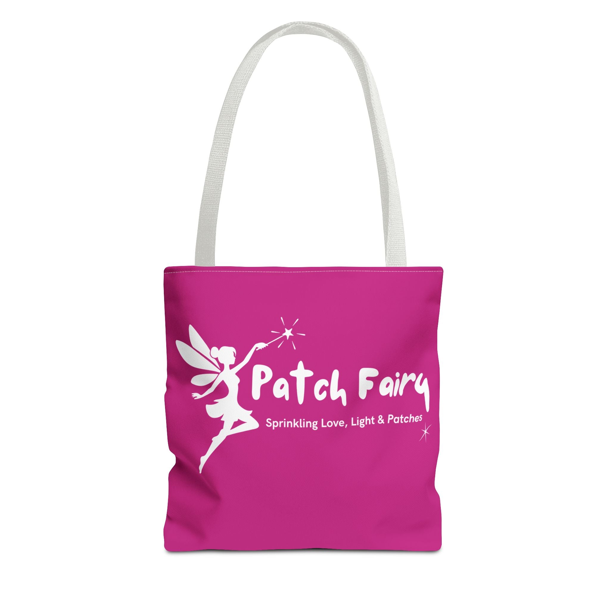 "Patch Fairy" - Pink Tote Bag