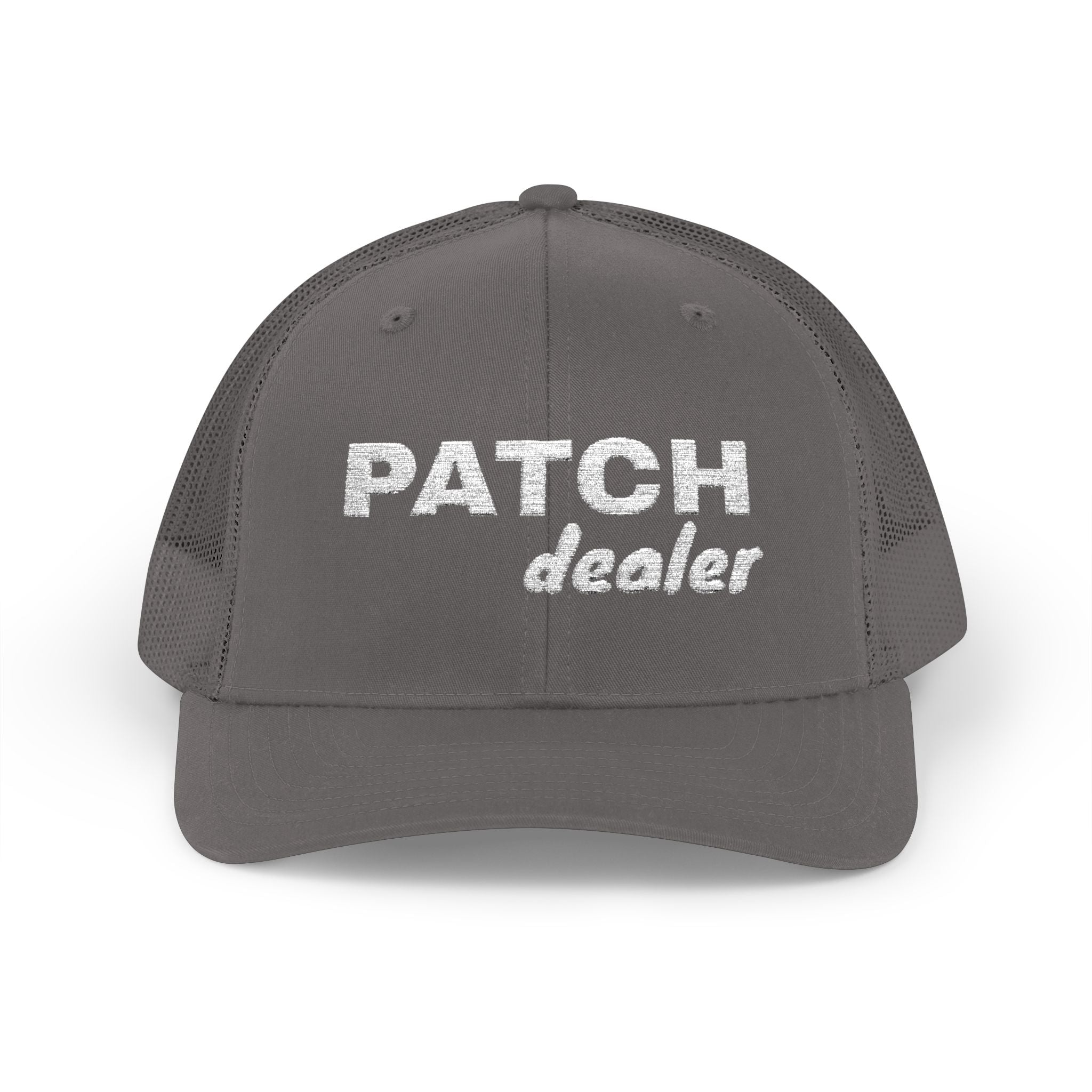 "Patch Dealer" - Snapback Trucker Hat - Embroidered Hat
