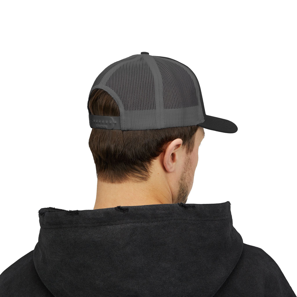 "Patch Dealer" - Snapback Trucker Hat - Embroidered Hat