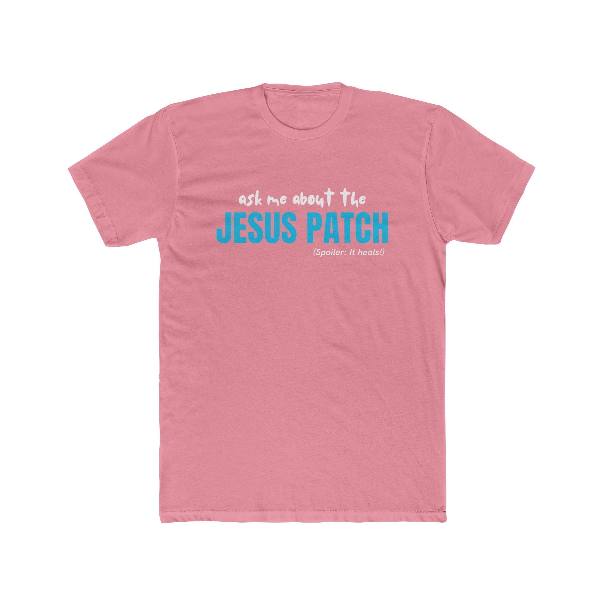 "Jesus Patch" - Lightweight Cotton T-shirt