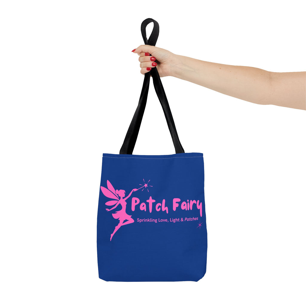 "Patch Fairy" - Blue Tote Bag