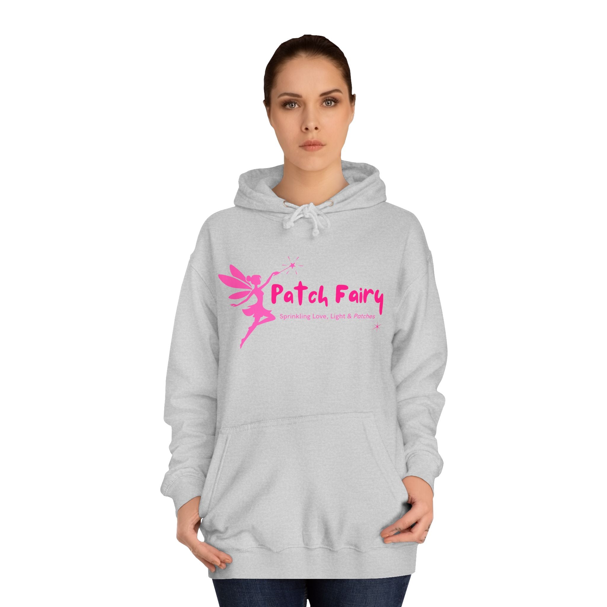 "Patch Fairy" Hoodie - Unisex Colleger Hoodie