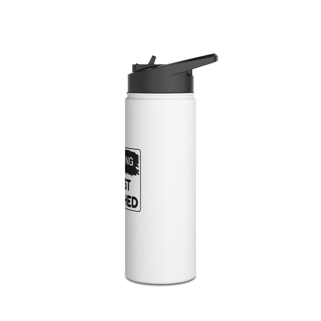 "Warning: I Just Patched" - Stainless Steel Water Bottle (12oz, 18oz, 32oz)
