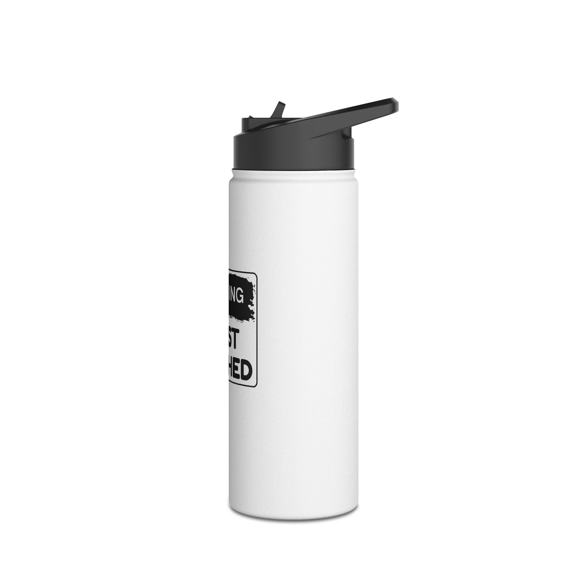 "Warning: I Just Patched" - Stainless Steel Water Bottle (12oz, 18oz, 32oz)
