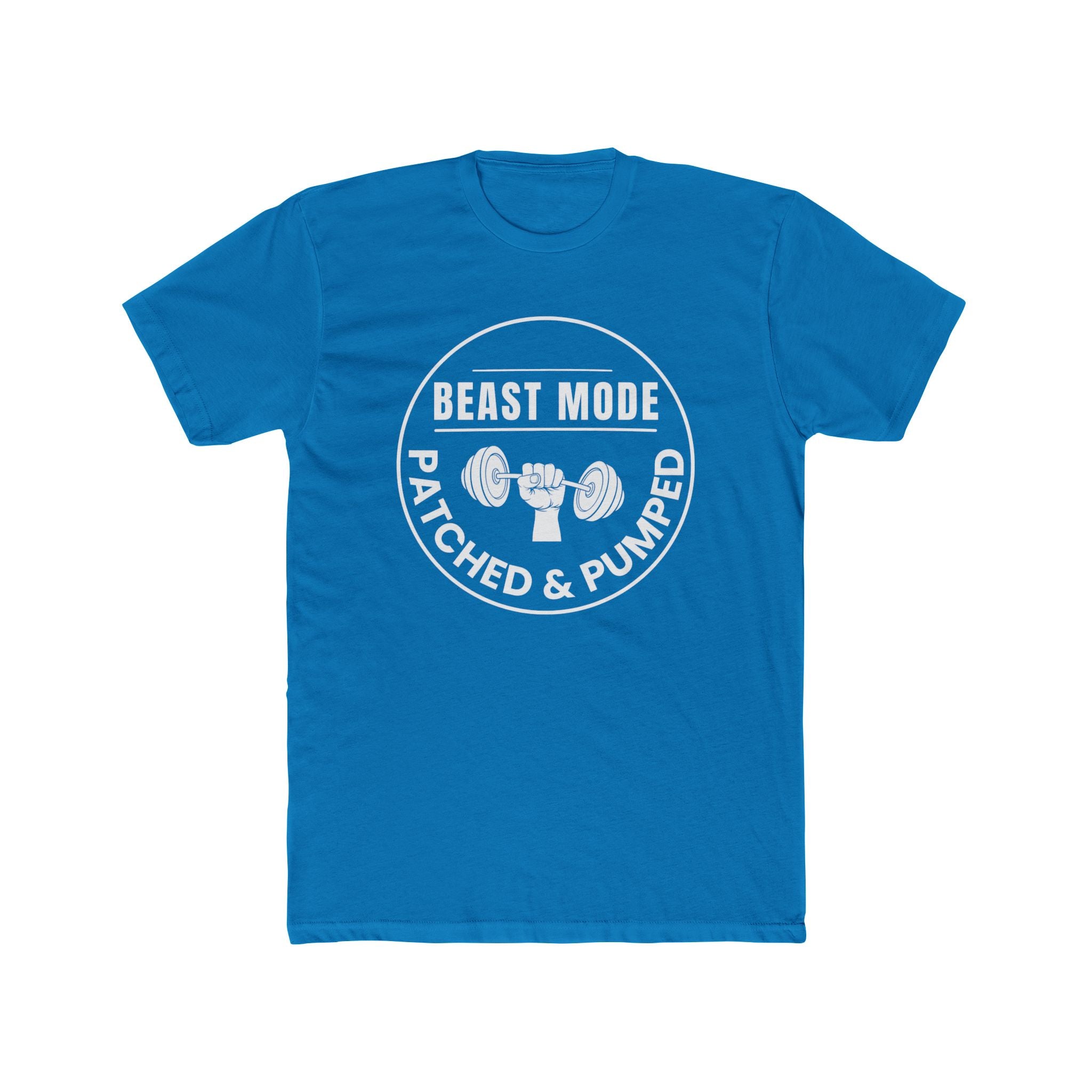 "Beast Mode Patched & Pumped" - Fitness Gym Workout T-shirt