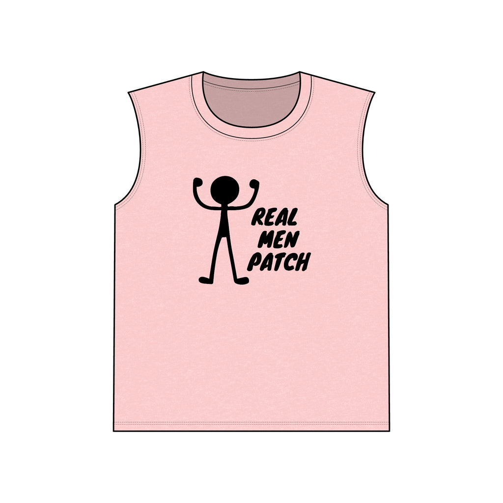 "Real Men Patch" - Muscle Tank