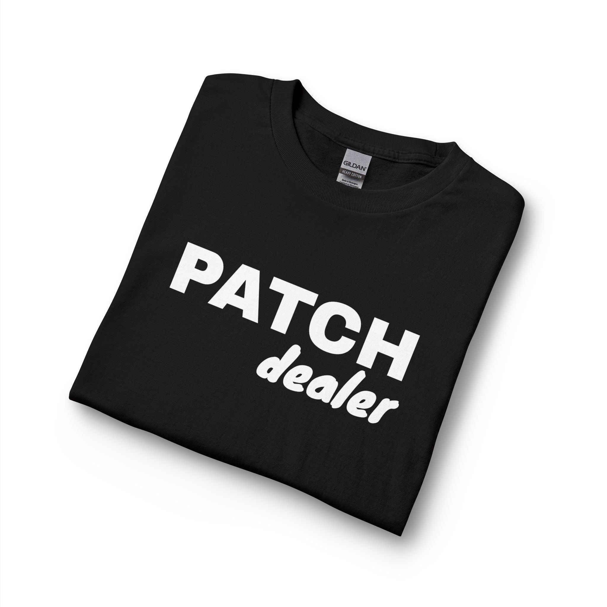 "Patch Dealer" - Long Sleeve Cotton T-Shirt