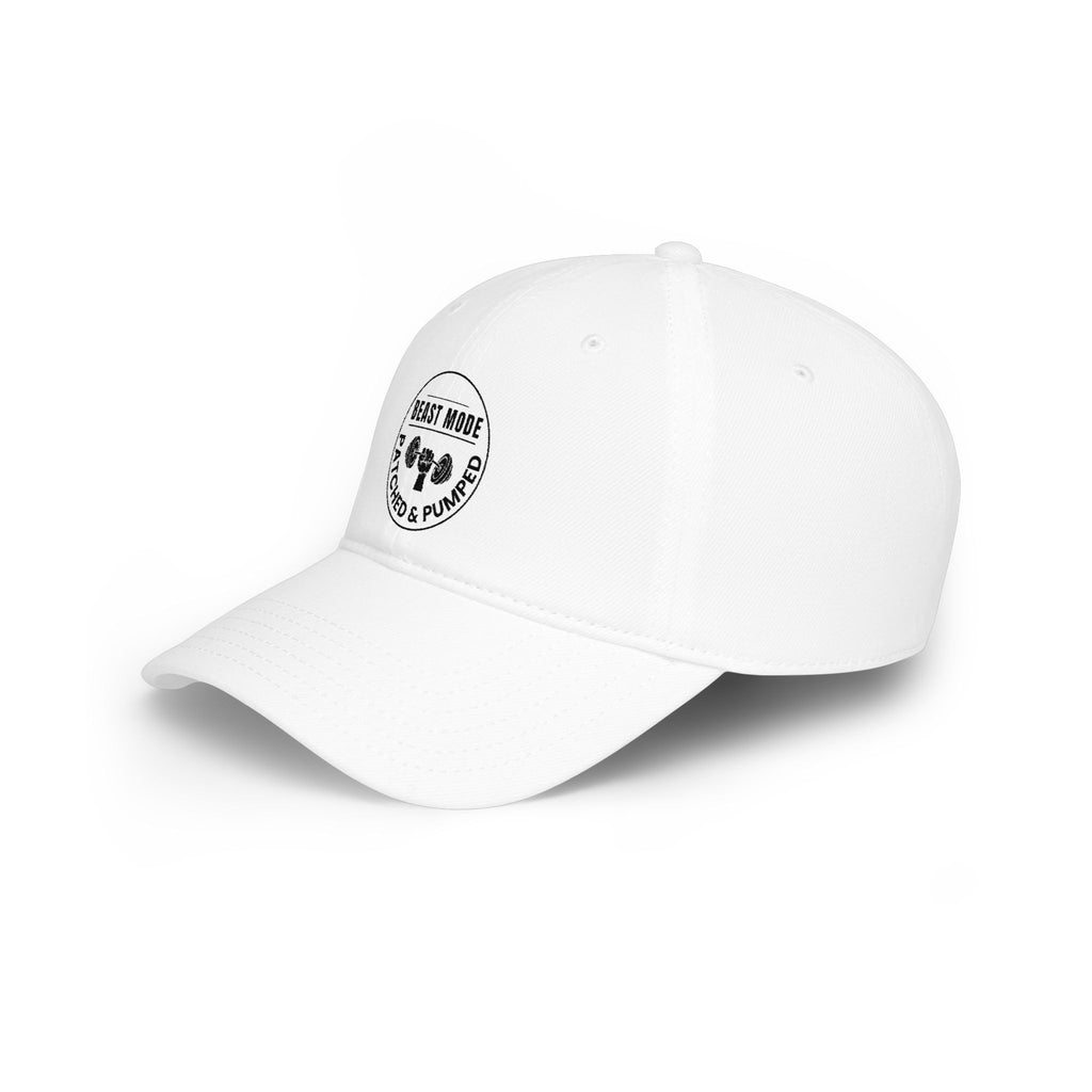 "Beast Mode Patched & Pumped" - Baseball Cap - Gym Dad Hat
