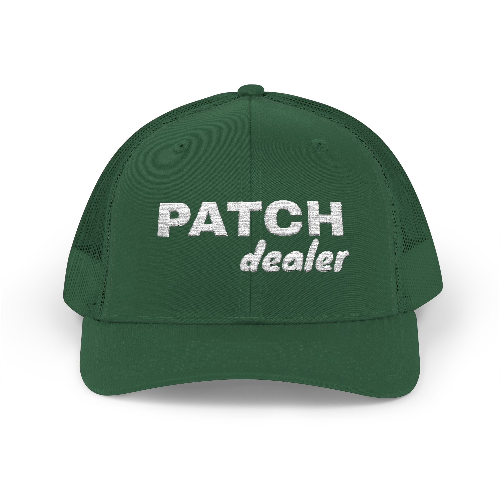 "Patch Dealer" - Snapback Trucker Hat - Embroidered Hat