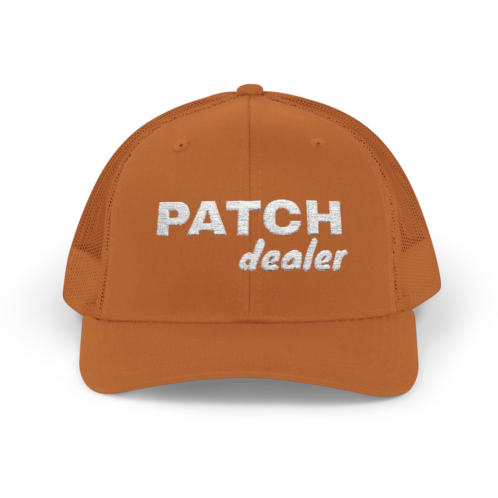 "Patch Dealer" - Snapback Trucker Hat - Embroidered Hat